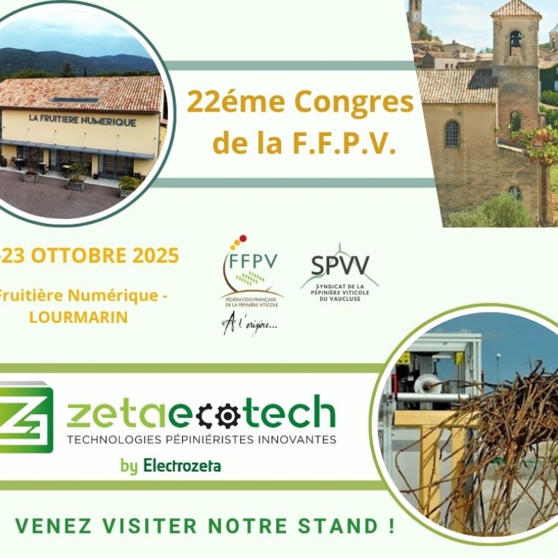 Confermata la nostra sponsorizzazione al 22° Congresso della F.F.P.V a Lourmarin in Provenza